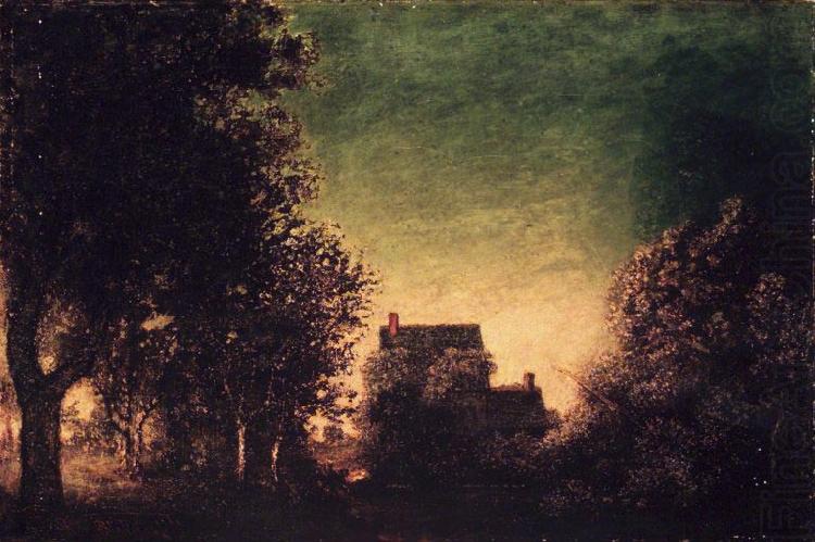 Ralph Albert Blakelock Edge of the Forest oil painting picture